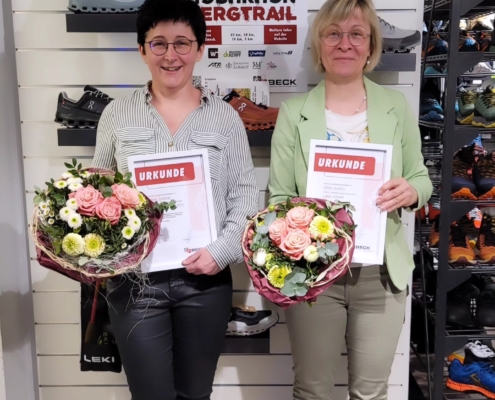 Vielen Dank an Liane und Kerstin für 10 Jahre Mitarbeit, Tre...