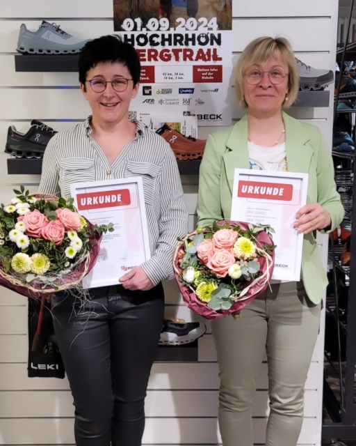 Vielen Dank an Liane und Kerstin für 10 Jahre Mitarbeit, Tre...